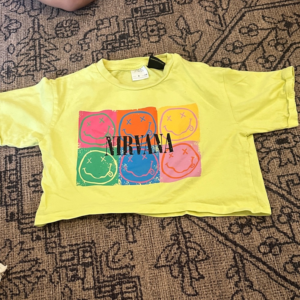 NIRVANA Kids Multicolor Graphic Tee